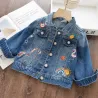RopaChaqueta vaquera para niños - con bordado floral