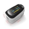 Fingertip pulse oximeter - blood oxygen / saturation / heart rate monitor - OLED