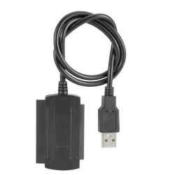 3 en 1 USB 2.0 vers IDE / SATA - Disque dur 2,5" 3,5" - Convertisseur HDD - Adaptateur - Câble
