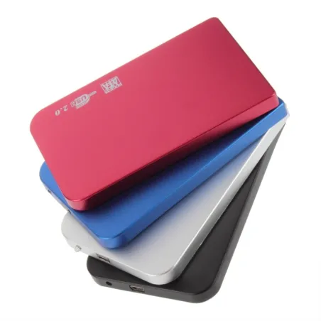 2,5 pollici - USB 2.0 - Custodia esterna per HDD / SATA / SSD / 2 TB - ultra sottile