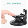 Autoruit zuignap - 1/4" statief - adapter - montage voor GoPro / SJCAM Xiaomi Yi 4KBevestigingen