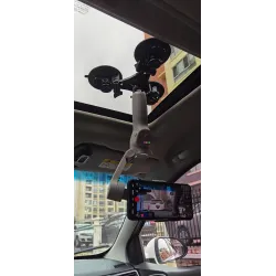 Car window suction cup - 1/4" tripod - adapter - mount for GoPro / SJCAM Xiaomi Yi 4K