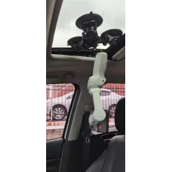 SoportesVentosa para luna de coche - trípode 1/4" - adaptador - soporte para GoPro / SJCAM Xiaomi Yi 4K