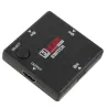 DivisorConmutador HDMI - splitter - 3 entradas 1 salida - mini 3 puertos - para HDTV 1080P