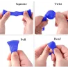 Squeeze fidget toy - anti-stress - net tube with marble ball