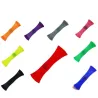 Squeeze fidget toy - anti-stress - nätrör med marmorboll