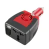 Bil cigarettändare strömriktare - adapter - med USB-laddningsport - 150W - 12V DC till 220V AC