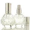 Kristallglasflasche - mit Zerstäuber - für Parfüm - wiederverwendbar - 15ml