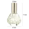 Crystal glass bottle - with an atomizer - for perfume - reusable - 15mlPerfumes
