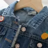 RopaChaqueta vaquera para niños - con bordado floral