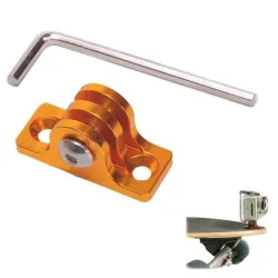 Support de skate / planche de surf en aluminium - pour caméras GoPro
