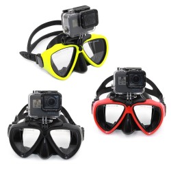 Maschera subacquea - occhialini da nuoto - per fotocamere GoPro Hero 4/3/3+