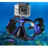 Diving mask - swimming goggles - for GoPro Hero 4 / 3 / 3+ cameras
