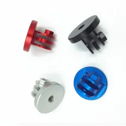 Supporto per treppiede in alluminio - adattatore - per fotocamere GoPro