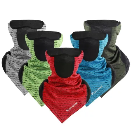 Foulard multifonction - Demi-masque cycliste - Cagoule - Sports d'hiver - Unisexe