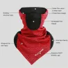 Foulard multifonction - Demi-masque cycliste - Cagoule - Sports d'hiver - Unisexe