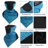Multifunctionele sjaal - halfgelaatsmasker voor fietsen - bivakmuts - wintersport - unisexWintersport
