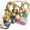 PerfumeMini botella vacía de colores - para fragancias - ambientador hogar/coche - con tapón de rosca - cuerda para colgar - ...