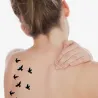 Temporary tattoo - stickers - removable - waterproof - flying black birdsTattoo