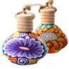 Mini empty colorful bottle - for fragrances - home / car air freshener - with screw cap - hanging rope - 12mlPerfumes