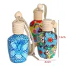 Mini empty colorful bottle - for fragrances - home / car air freshener - with screw cap - hanging rope - 12mlPerfumes