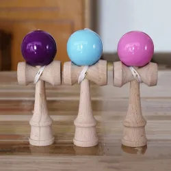 Drewniane zabawki Kendama - piłka do żonglowania - zabawka antystresowa / edukacyjna - dla dorosłych / dzieci - 12cmFidget sp...
