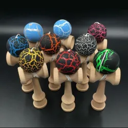 Hilandero inquietoJuguetes de madera Kendama - pelota de malabares - alivio del estrés / juguete educativo - para adultos / n...