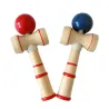 Træ Kendama legetøj - jongleringsbold - afstressning / pædagogisk legetøj - til voksne / børn - 12 cm