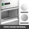 Elektrisk ismaskin - snøfnuggmaskin - isknuser - rustfritt stål - 270W