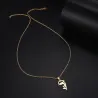 Elegante collana con delfino