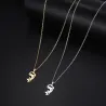 Elegant halsband med delfin
