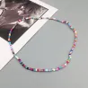 CollarCollar corto clásico - con cuentas de colores - hilo elástico