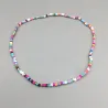 CollarCollar corto clásico - con cuentas de colores - hilo elástico