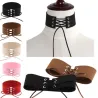 Sexy choker med snøre - kort fløyelskjede - gotisk stil