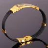 US Dollar mønster armbånd - 316L rustfrit stål