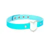 Sexy Vintage choker - kort skinnkjede med hjerte - justerbar