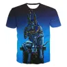 T-shirt classique à manches courtes - avec imprimé pharaon égyptien