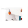Mini machine à coudre - portable - pédale / table à main / fils - avec lumière