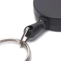 Mini brelok teleskopowy - wyciągana linka - z karabińczykiem - 5 sztukBreloczki Do Kluczy