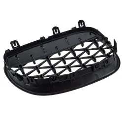 Przednia atrapa chłodnicy - czarny błyszczący diament - do BMW E60 E61 528i 550i 535i M5Kratki