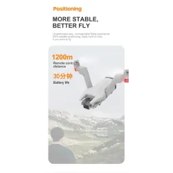Quadcopter en forme de V - pliable - avec deux hélices - cardan à deux axes - caméra - GPS - Drone RC professionnel