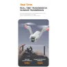 Quadkopter w kształcie litery V - składany - z podwójnymi śmigłami - dwuosiowy gimbal - kamera - GPS - profesjonalny RC Drone...