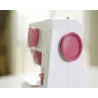Mini machine à coudre électrique - Double vitesse - Double Threads - Modèle de feuilles / oiseaux