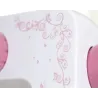 Mini elektrisk symaskin - dobbel hastighet - doble tråder - blader / fuglemønster