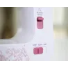 Mini machine à coudre électrique - Double vitesse - Double Threads - Modèle de feuilles / oiseaux