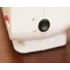 Mini machine à coudre électrique - Double vitesse - Double Threads - Modèle de feuilles / oiseaux
