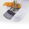 Mini portable sewing machine - with foot pedal - double threads - LED - pinkTextile