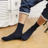 Chaussettes en bambou pour homme - respirantes - compression - longues - 10 paires