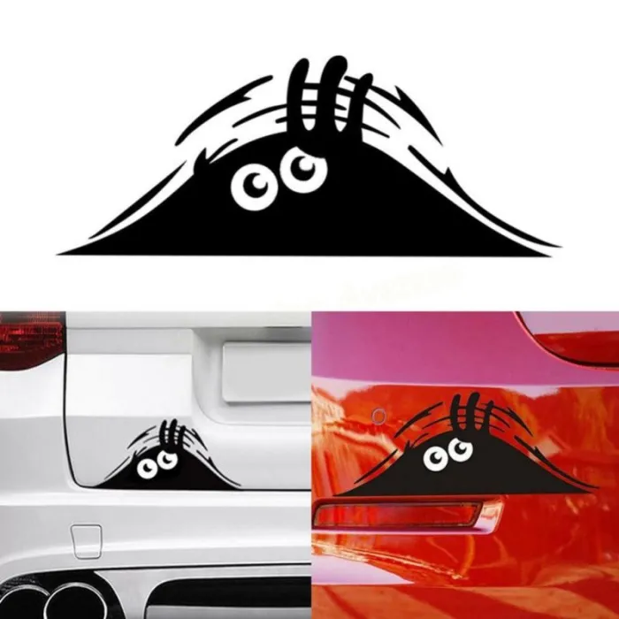 Self-adhesive car sticker - waterproof - funny peeking monster eyesStickers