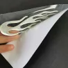 Adesivo per auto / moto - Fiamma di fuoco 3D